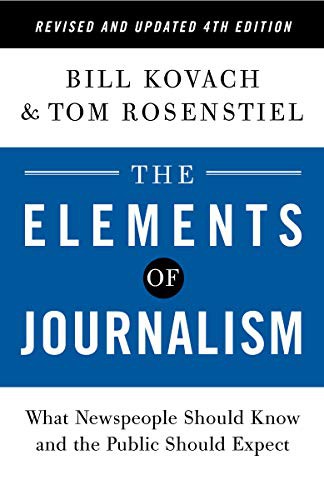 The Elements of Journalism book cover